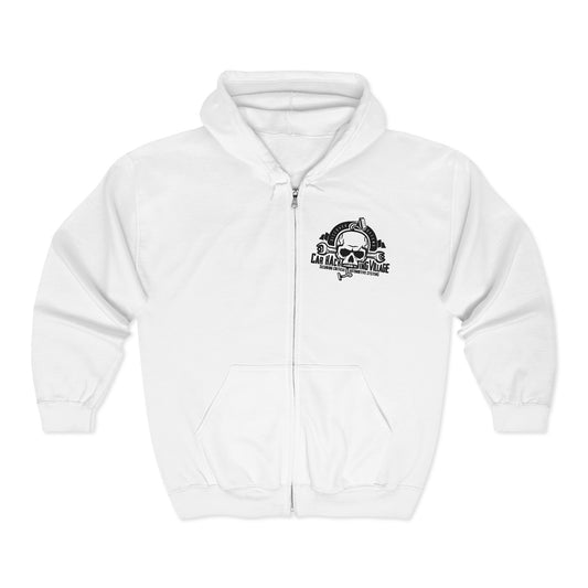 CHV Zip-Up Hoodie - Small Logo (light mode)